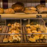 Qui il pane � fatto con il lievito madre...